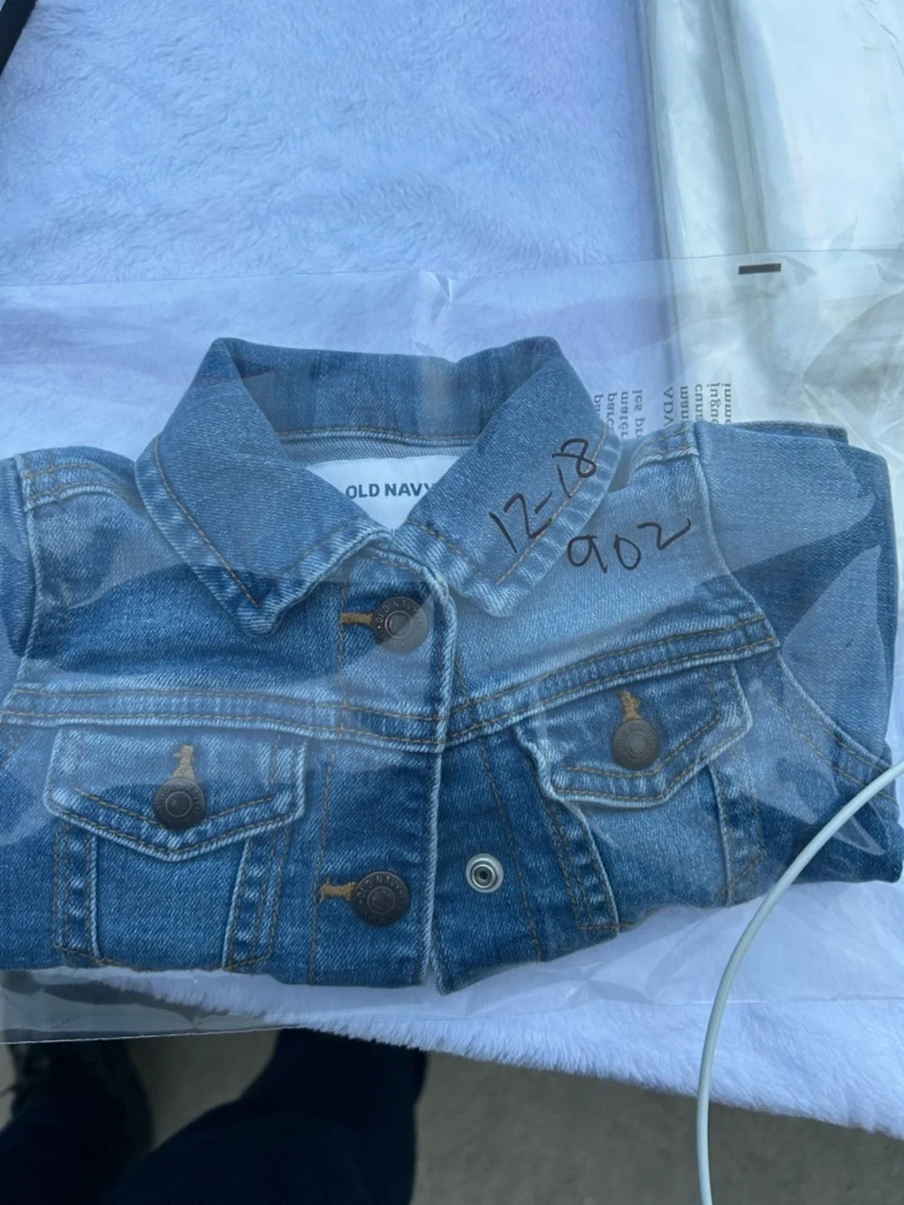 Old Navy Dark Blue Kids' Denim Jacket